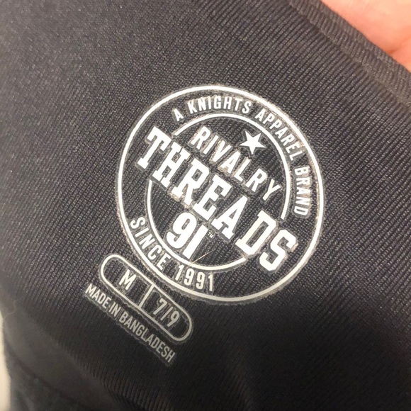 RIVALRY THREADS Grey & Green Athletic Capris Pants - Picture 7 of 7